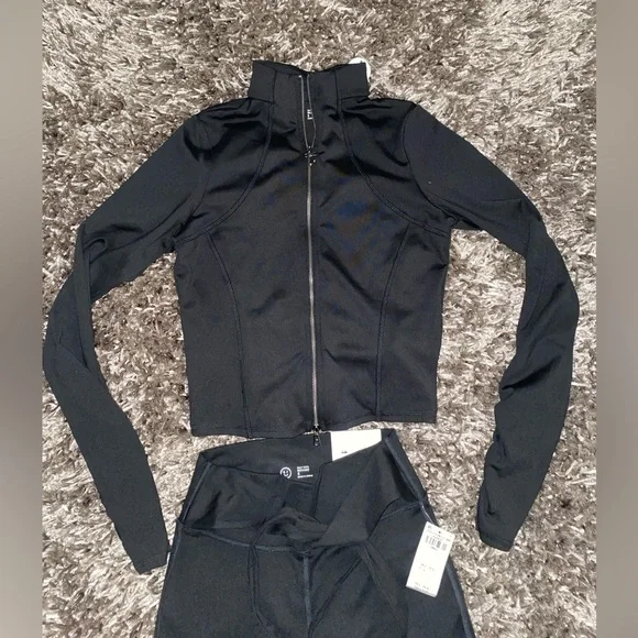 Gilly Hicks Black bow track suit size S - Picture 4 of 7